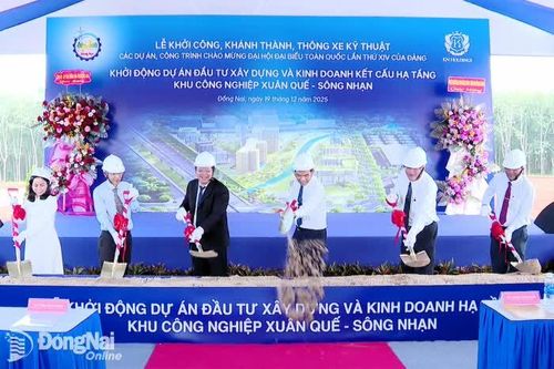 Khởi động dự án Khu công nghiệp Xuân Quế - Sông Nhạn giai đoạn 1