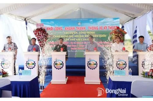 Thông xe kỹ thuật Dự án đoạn 2 đường 25C, giai đoạn 1 tại xã Nhơn Trạch