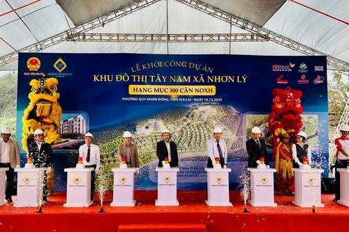 Khởi công Dự án Khu đô thị Tây Nam xã Nhơn Lý
