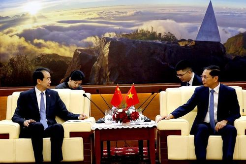 Phó Thủ tướng Bùi Thanh Sơn tiếp Đoàn công tác Đại sứ quán Trung Quốc tại Việt Nam