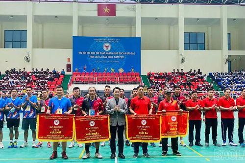 Bế mạc Đại hội Thể dục thể thao ngành Giáo dục và Đào tạo tỉnh Lào Cai lần thứ I năm 2025