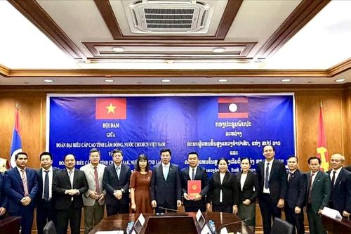 Tăng cường hợp tác giữa 2 tỉnh Lâm Đồng và Champasak