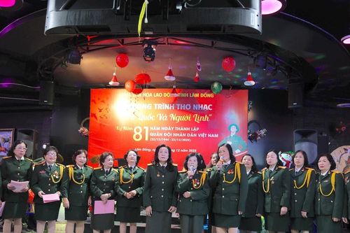 Chương trình thơ nhạc 'Tổ quốc và người lính' Kỷ niệm Ngày thành lập Quân đội Nhân dân Việt Nam