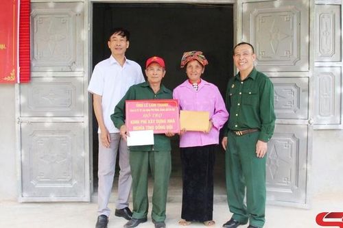 Ấm áp những ngôi nhà Nghĩa tình đồng đội