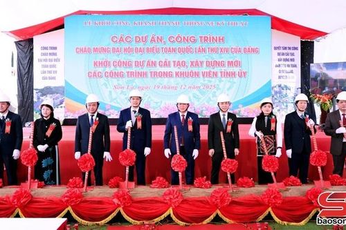 Khởi công Dự án cải tạo, xây dựng mới các công trình trong khuôn viên Tỉnh ủy