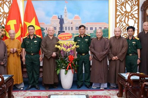 Ban Trị sự GHPGVN TP.HCM chúc mừng Kỷ niệm 81 năm ngày thành lập Quân đội Nhân dân Việt Nam