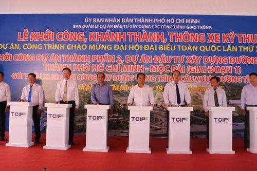 Khởi công cao tốc TP.HCM - Mộc Bài và loạt dự án hạ tầng chiến lược