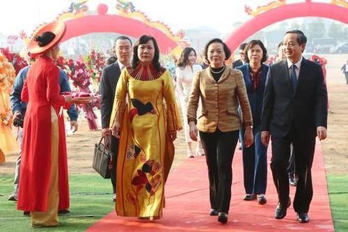 Phó Thủ tướng Phạm Thị Thanh Trà dự lễ khởi công dự án khu công nghiệp tại Bắc Ninh