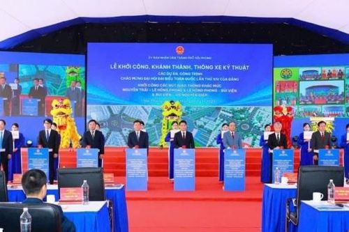 Hải Phòng khởi công, khánh thành loạt công trình, dự án tạo động lực phát triển