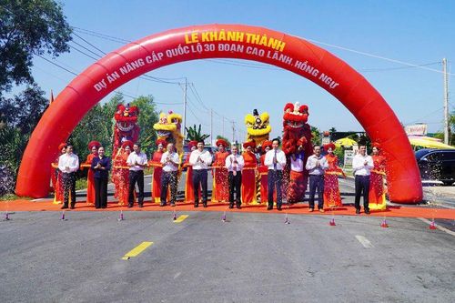 Đồng Tháp: Khánh thành dự án hơn 912 tỷ đồng chào mừng Đại hội lần thứ XIV của Đảng