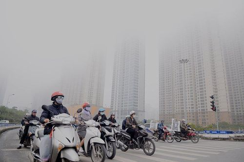 Hơn một nửa lượng bụi mịn PM2.5 của Hà Nội đến từ các nguồn tại chỗ