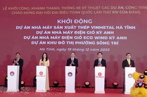 Hà Tĩnh khởi công, khởi động 6 dự án chào mừng Đại hội XIV của Đảng