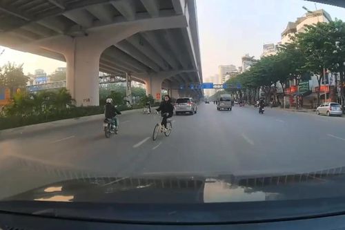 Nguy hiểm khi xe đạp đi ngược chiều