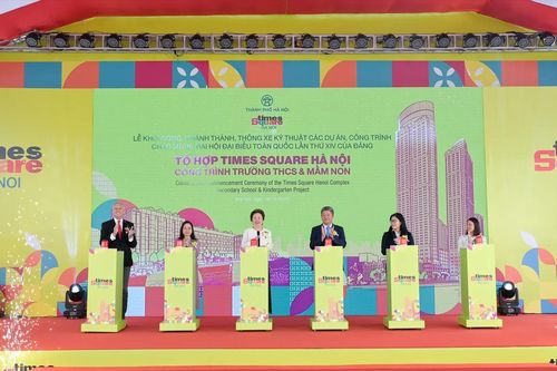 Khởi công dự án tổ hợp Times Square Hà Nội