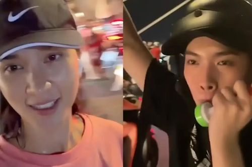 Sao Việt ăn mừng chiến thắng Việt Nam vô địch SEA Games 33