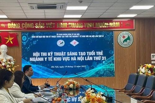 Nhiều đề tài, kỹ thuật mới tranh tài tại hội thi kỹ thuật tuổi trẻ ngành Y khu vực Hà Nội
