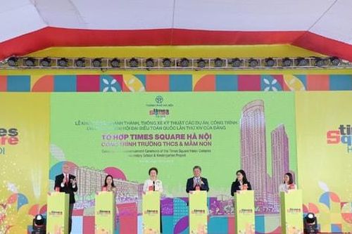 Khởi công dự án Tổ hợp Văn phòng, khách sạn, căn hộ cao cấp Times Square Hà Nội