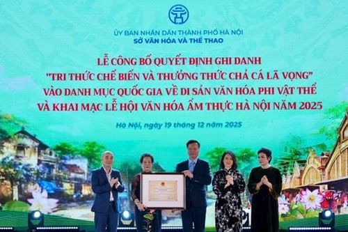 Khai mạc Lễ hội văn hóa ẩm thực Hà Nội 2025