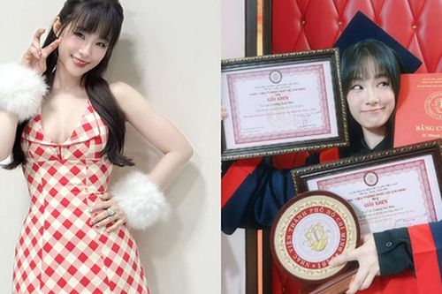 Nữ ca sĩ có bằng đại học ở tuổi 41 từng giảm 20kg để xinh đẹp
