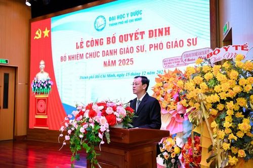 Thứ trưởng Nguyễn Tri Thức được bổ nhiệm chức danh phó giáo sư