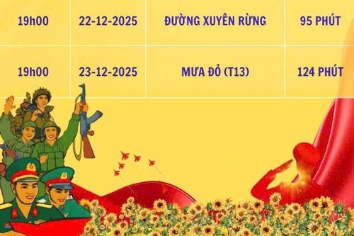 'Mưa đỏ' và nhiều phim lịch sử chiếu miễn phí tại Đà Nẵng