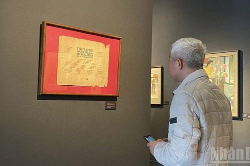 Không gian trưng bày đặc biệt về danh họa Tô Ngọc Vân