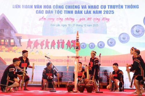 Âm vang cồng chiêng - gắn kết cộng đồng