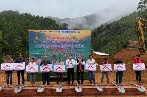 Đà Nẵng khởi công xây dựng nhà ở cho người dân vùng sạt lở Trà Tân