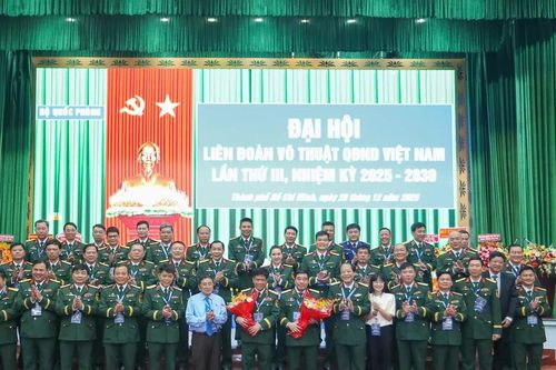 Trung tướng Nguyễn Bá Lực giữ chức Chủ tịch Liên đoàn Võ thuật Quân đội