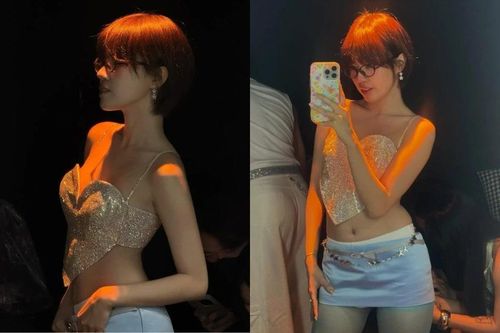 Rapper Pháo lên đồ chất lừ, khoe vòng 'eo con kiến' cực bén