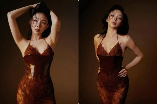 Tóc Tiên tung bộ ảnh mới với mốt 'mặc như không mặc'