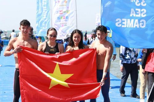 Bơi Việt Nam giành HCV bất ngờ trong ngày cuối SEA Games 33