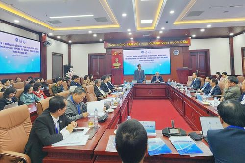 Nhiều ý kiến đóng góp 'Hoàn thiện hệ thống pháp luật đáp ứng yêu cầu phát triển đất nước trong giai đoạn mới'