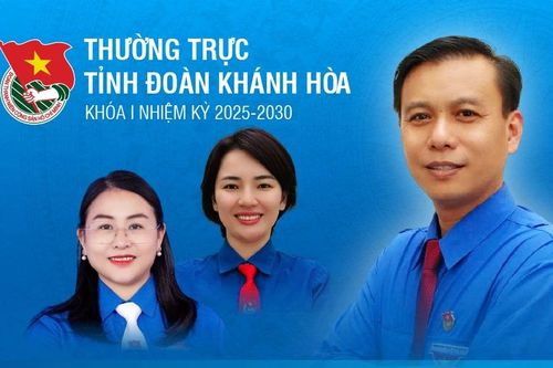 Thường trực Tỉnh Đoàn Khánh Hòa khóa I, nhiệm kỳ 2025-2030