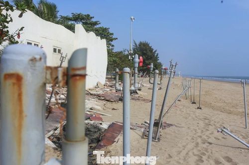 Tìm phương án cho loạt công trình xuống cấp ở phố biển đẹp nhất Bắc Trung bộ