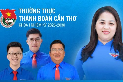 Thường trực Thành Đoàn Cần Thơ khóa I, nhiệm kỳ 2025-2030