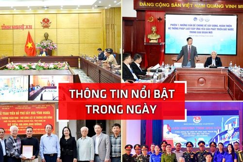 Nghệ An: Thông tin nổi bật trong ngày 20/12