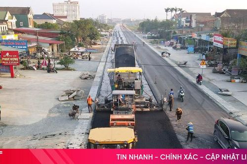 Nâng cấp, thảm nhựa quốc lộ 1 ở cửa ngõ phía Nam Hà Tĩnh