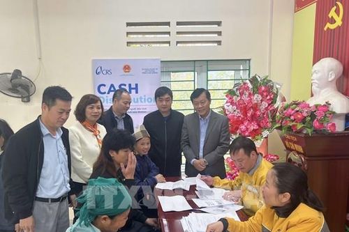 Hỗ trợ người dân tỉnh Cao Bằng sau thiên tai