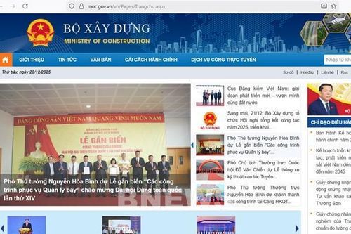 Bộ Xây dựng đồng loạt vận hành 3 hệ thống công nghệ thông tin mới từ 21/12