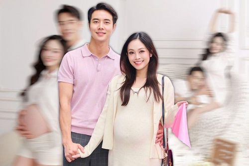 Nữ MC VTV tung bộ ảnh bầu ngọt ngào bên chồng kém 5 tuổi trước thềm sinh nở