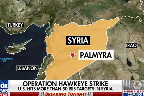 Mỹ dội bom căn cứ IS tại Syria