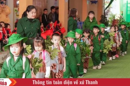 Hấp dẫn chương trình 'Bé tập làm chiến sĩ'