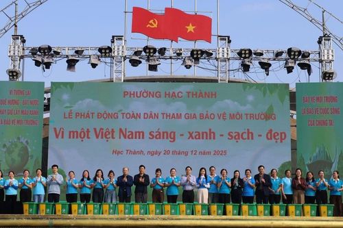 Lễ phát động toàn dân tham gia bảo vệ môi trường vì một Việt Nam sáng - xanh - sạch - đẹp