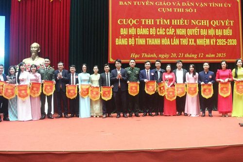 Cuộc thi tìm hiểu Nghị quyết Đại hội Đảng bộ các cấp - Cụm thi số I
