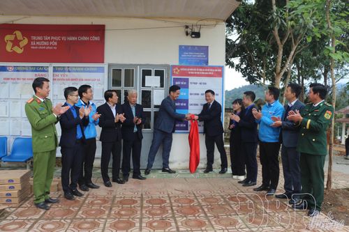 Tuổi trẻ tham gia tình nguyện mùa đông tại xã Mường Pồn