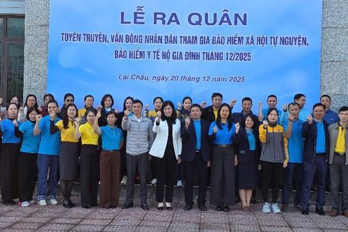 Ra quân tuyên truyền, vận động nhân dân tham gia bảo hiểm xã hội tự nguyện, bảo hiểm y tế hộ gia đình