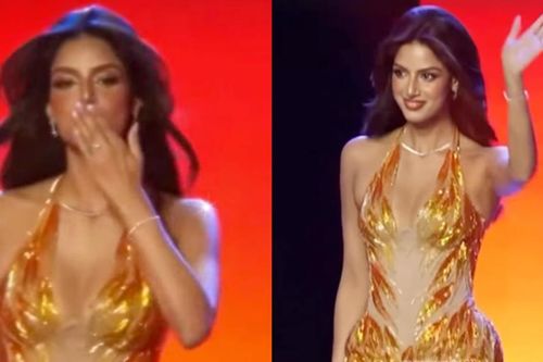 Harnaaz Sandhu tái xuất tại Việt Nam với vóc dáng thon gọn sau giảm cân