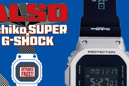 Lộ diện Casio G-Shock GM-5600U phiên bản giới hạn hợp tác cùng iichiko Super