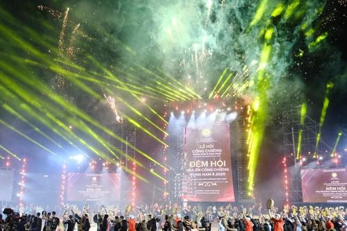 Lâm Đồng rực sáng 'Đêm hội Hòa âm cồng chiêng Đông Nam Á 2025'